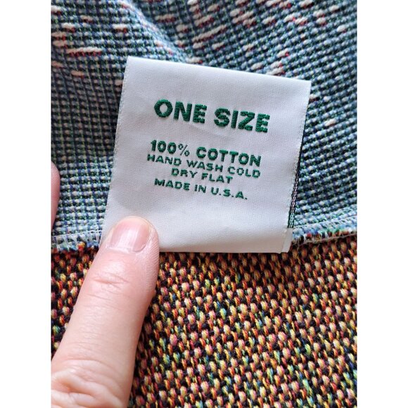 Vintage Sugar Street Weavers Birdhouse Tapestry Knit Cardigan Jacket Women's XL - Picture 4 of 12